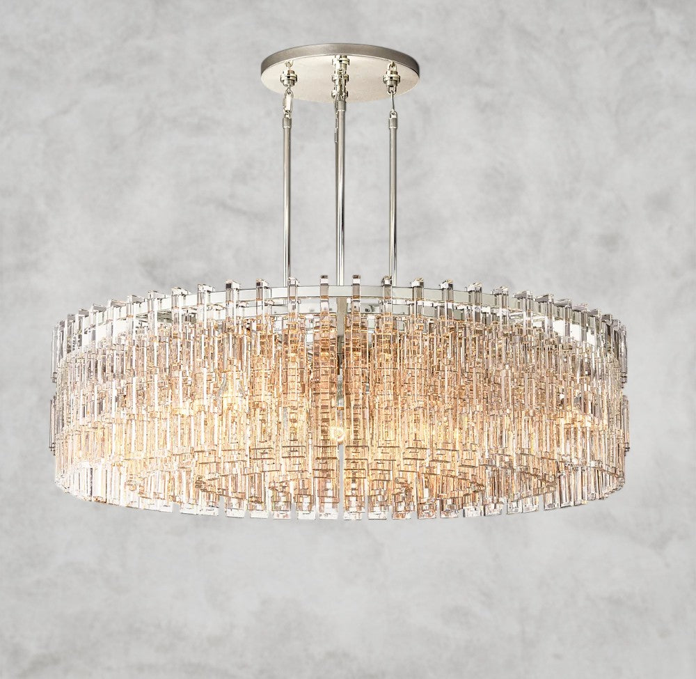 Marignan Round Chandelier 36", 48", 60"